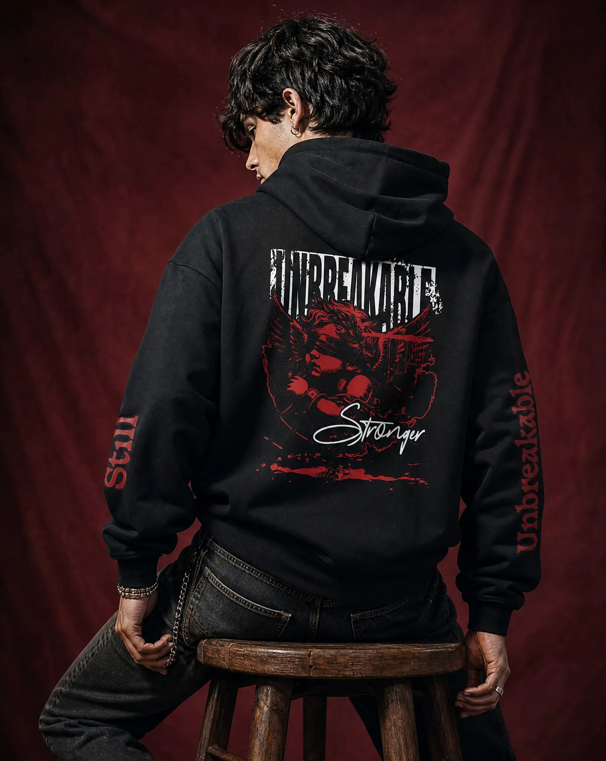 Unbreakable Stranger Hoodie Printify