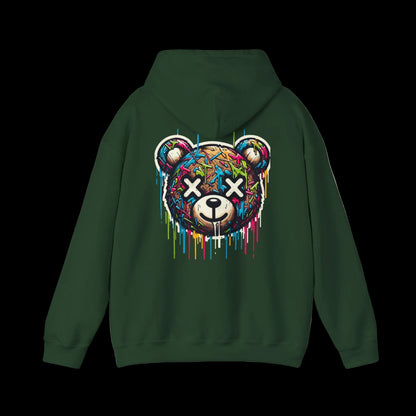 Feel Good Every Day Hoodie — Graffiti Teddy Streetwear | Premium Unisex Hoodie