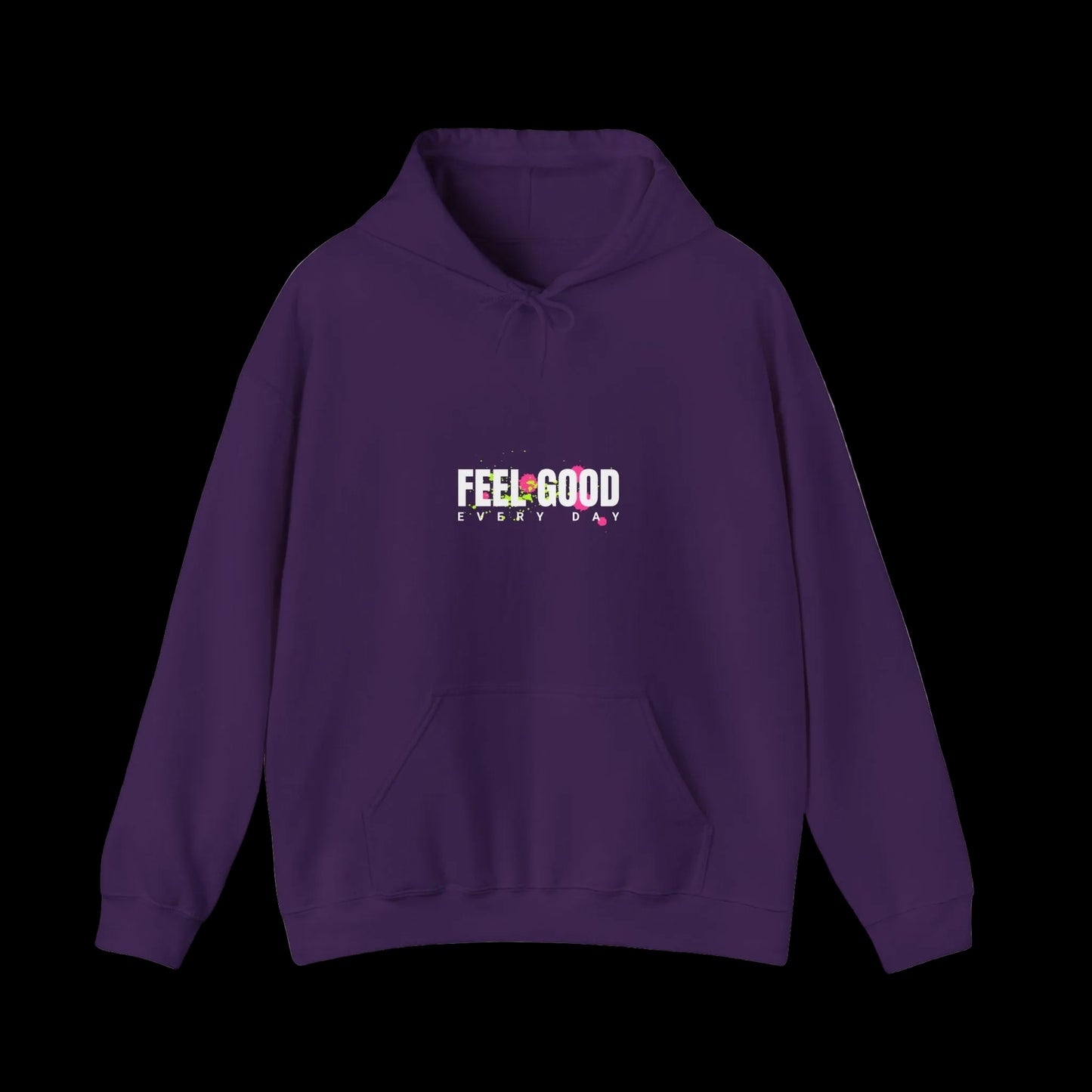 Feel Good Every Day Hoodie — Graffiti Teddy Streetwear | Premium Unisex Hoodie