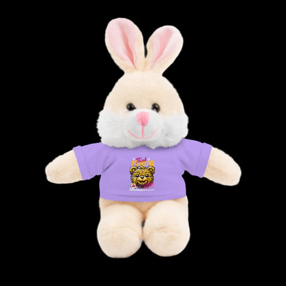 Think Positive Plushie — 8" Animal with Custom T-Shirt (Choose Your Animal)