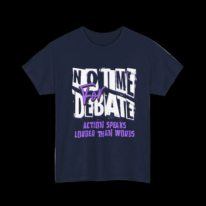 Action Speaks Louder T-Shirt — Designer Motivational Streetwear