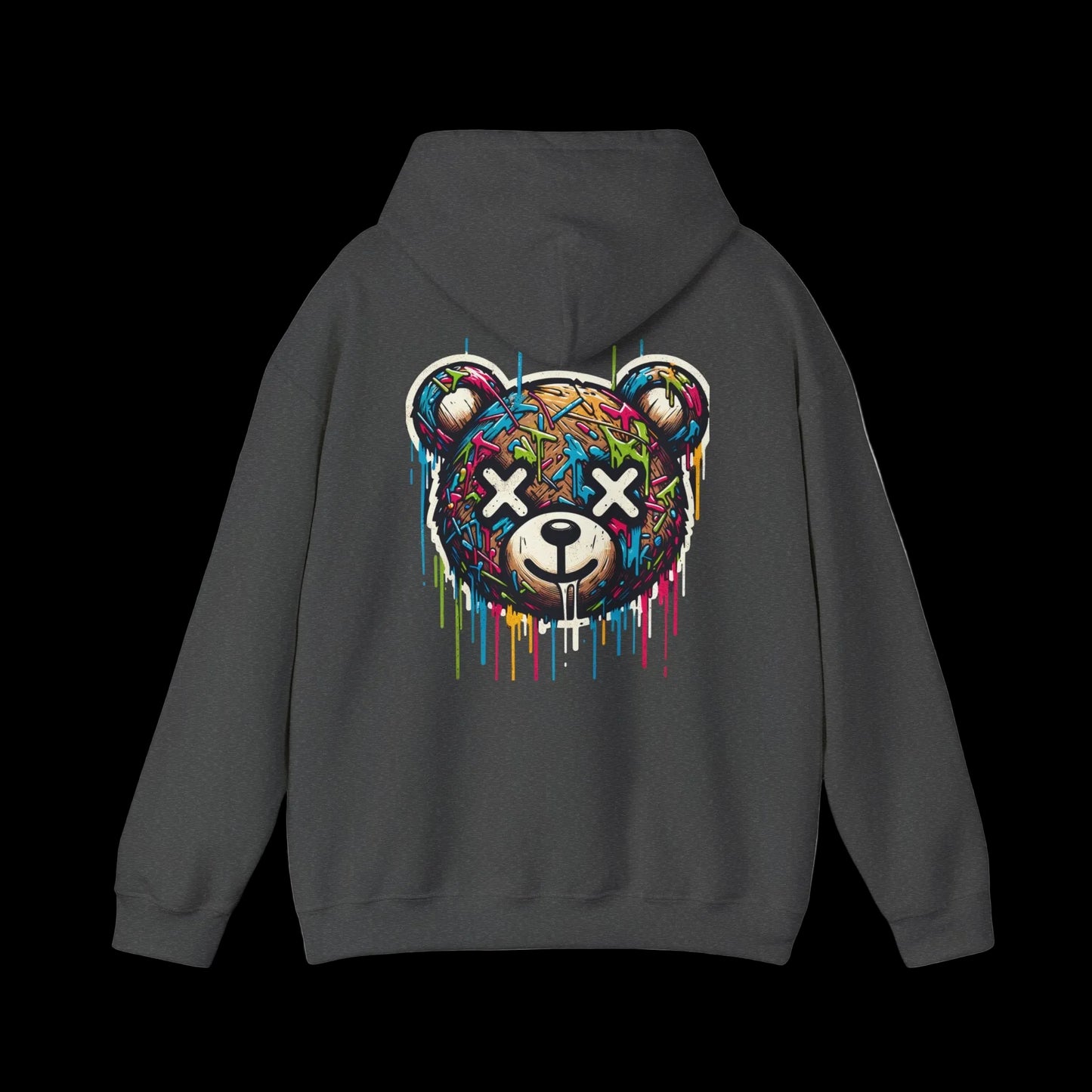 Feel Good Every Day Hoodie — Graffiti Teddy Streetwear | Premium Unisex Hoodie