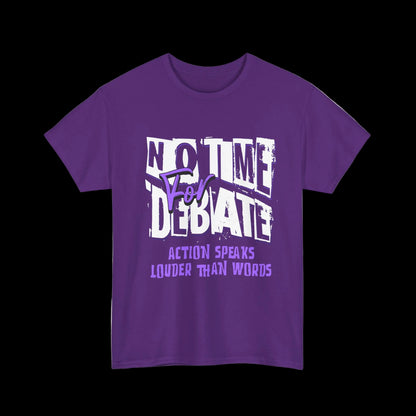 Action Speaks Louder T-Shirt — Designer Motivational Streetwear