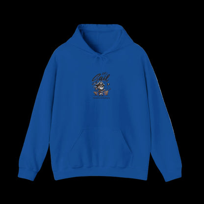 Let's Sail Pirate Cat Hoodie — Adventure Nautical Streetwear