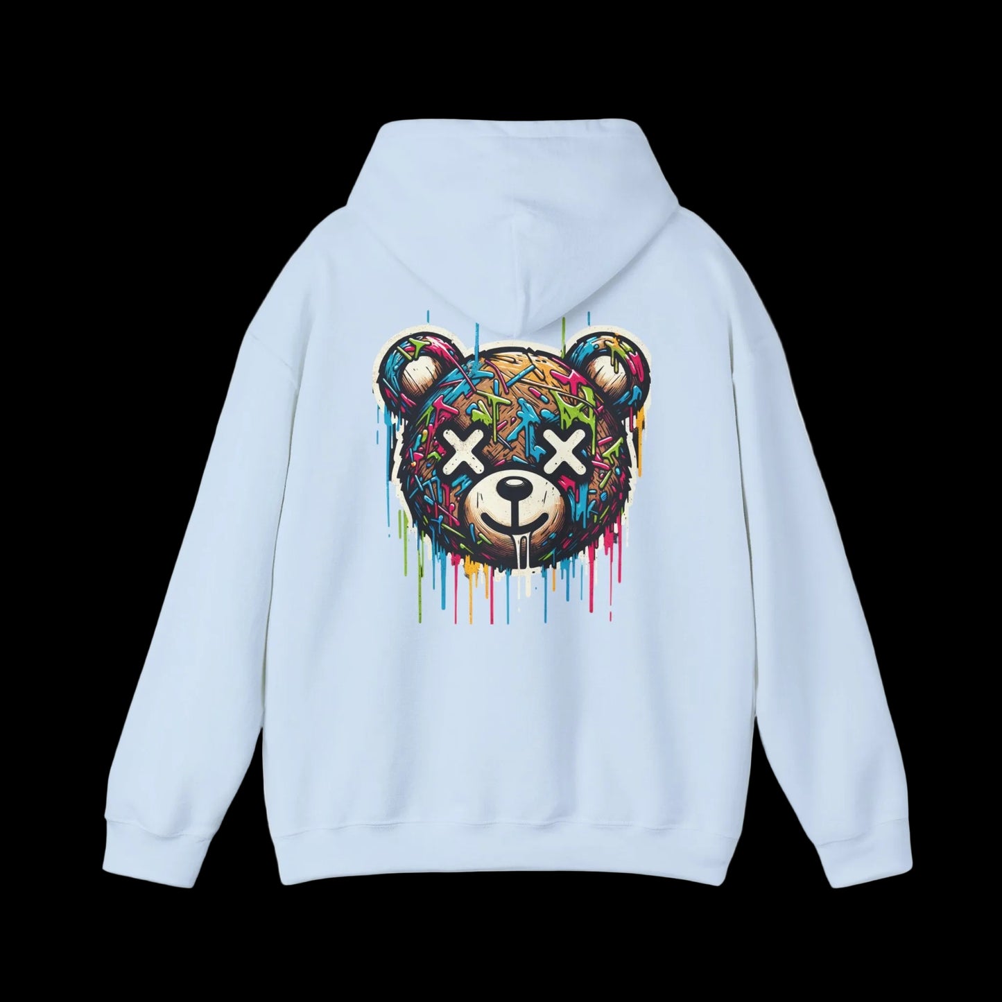 Feel Good Every Day Hoodie — Graffiti Teddy Streetwear | Premium Unisex Hoodie