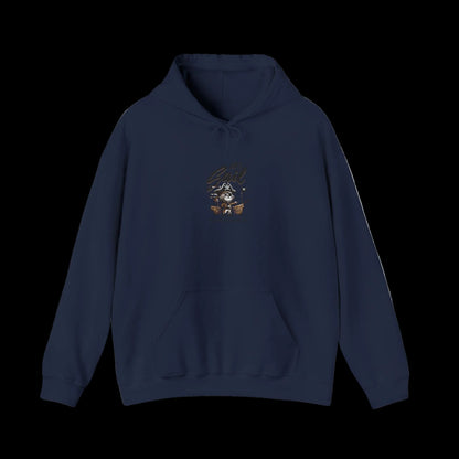 Let's Sail Pirate Cat Hoodie — Adventure Nautical Streetwear