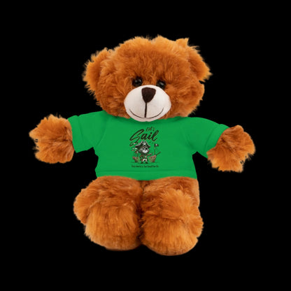 Let's Sail Plushie — 8" Animal with Custom T-Shirt (Choose Your Animal)
