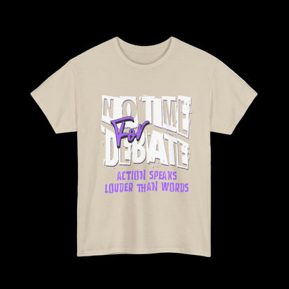 Action Speaks Louder T-Shirt — Designer Motivational Streetwear