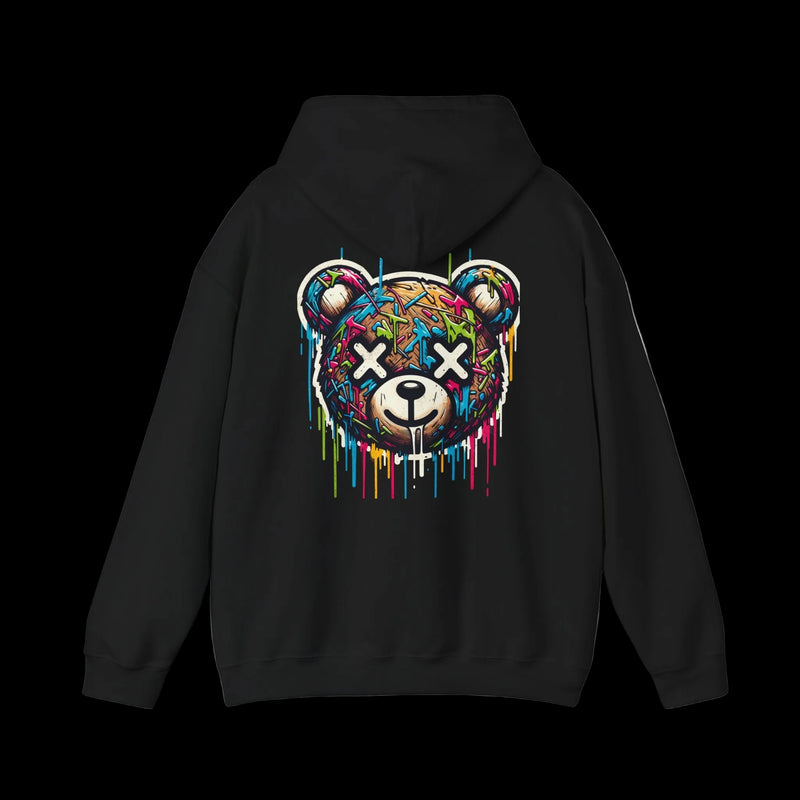 Feel Good Every Day Hoodie — Graffiti Teddy Streetwear | Premium Unisex Hoodie