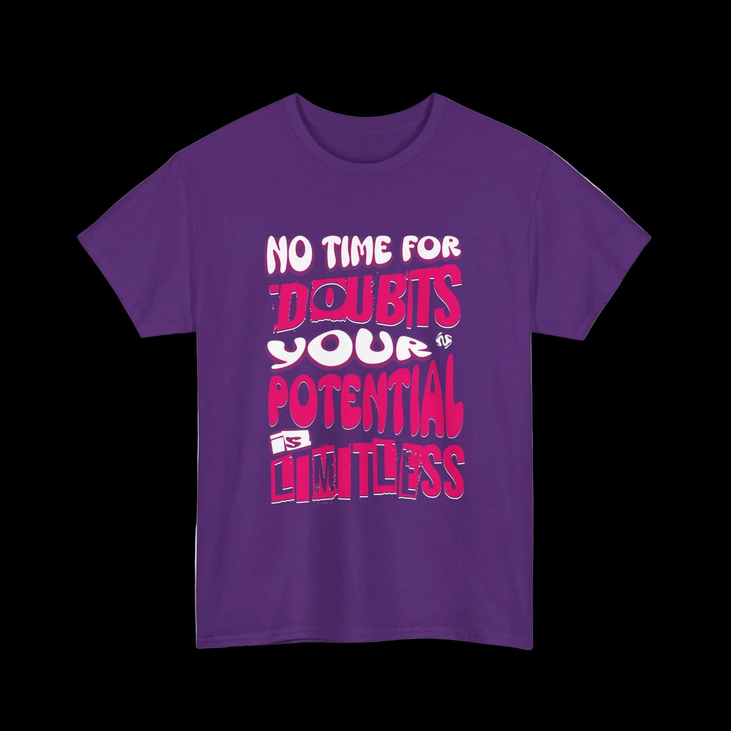 No Time For Doubts T-Shirt — Limitless Potential Motivational Streetwear