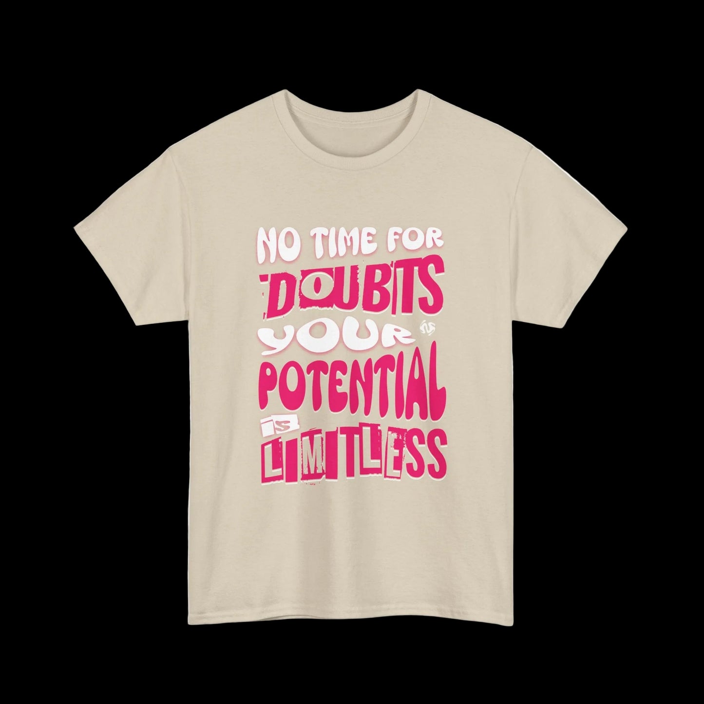 No Time For Doubts T-Shirt — Limitless Potential Motivational Streetwear