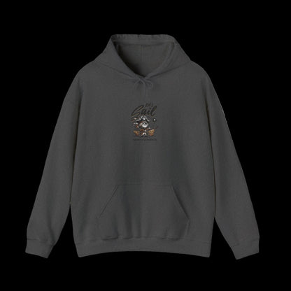 Let's Sail Pirate Cat Hoodie — Adventure Nautical Streetwear