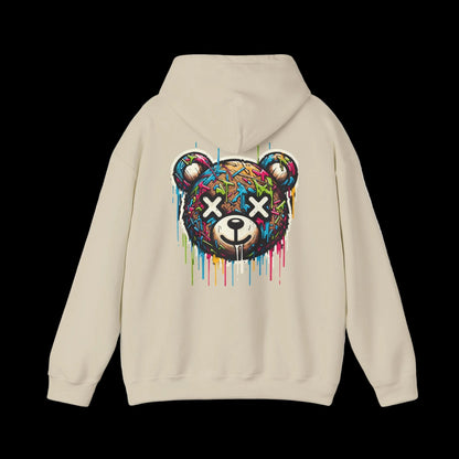 Feel Good Every Day Hoodie — Graffiti Teddy Streetwear | Premium Unisex Hoodie