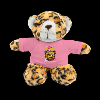 Think Positive Plushie — 8" Animal with Custom T-Shirt (Choose Your Animal)