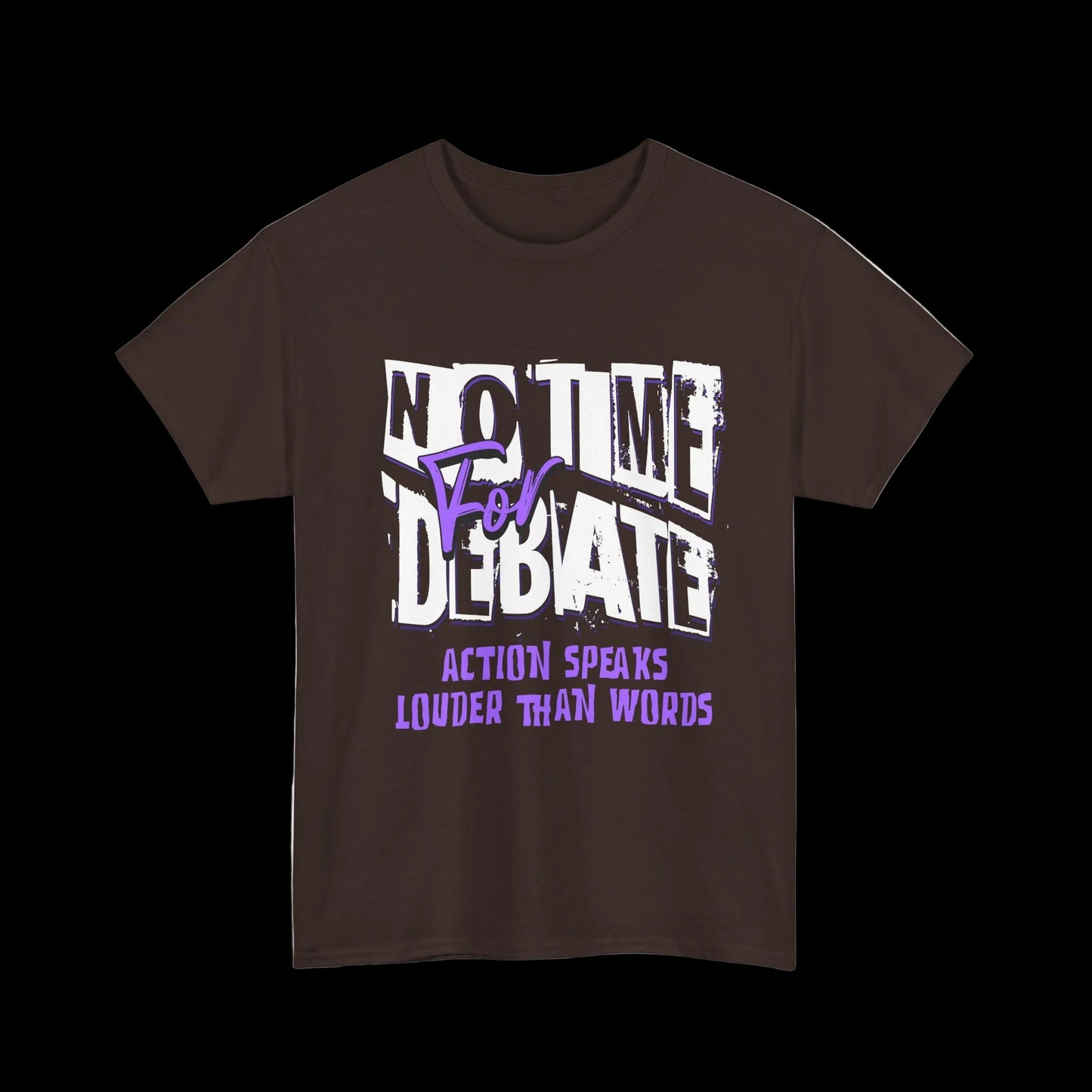 Action Speaks Louder T-Shirt — Designer Motivational Streetwear