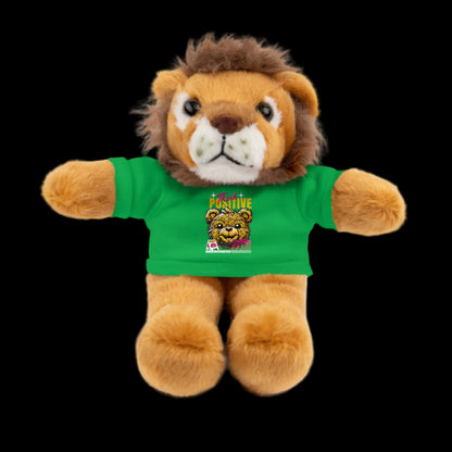 Think Positive Plushie — 8" Animal with Custom T-Shirt (Choose Your Animal)