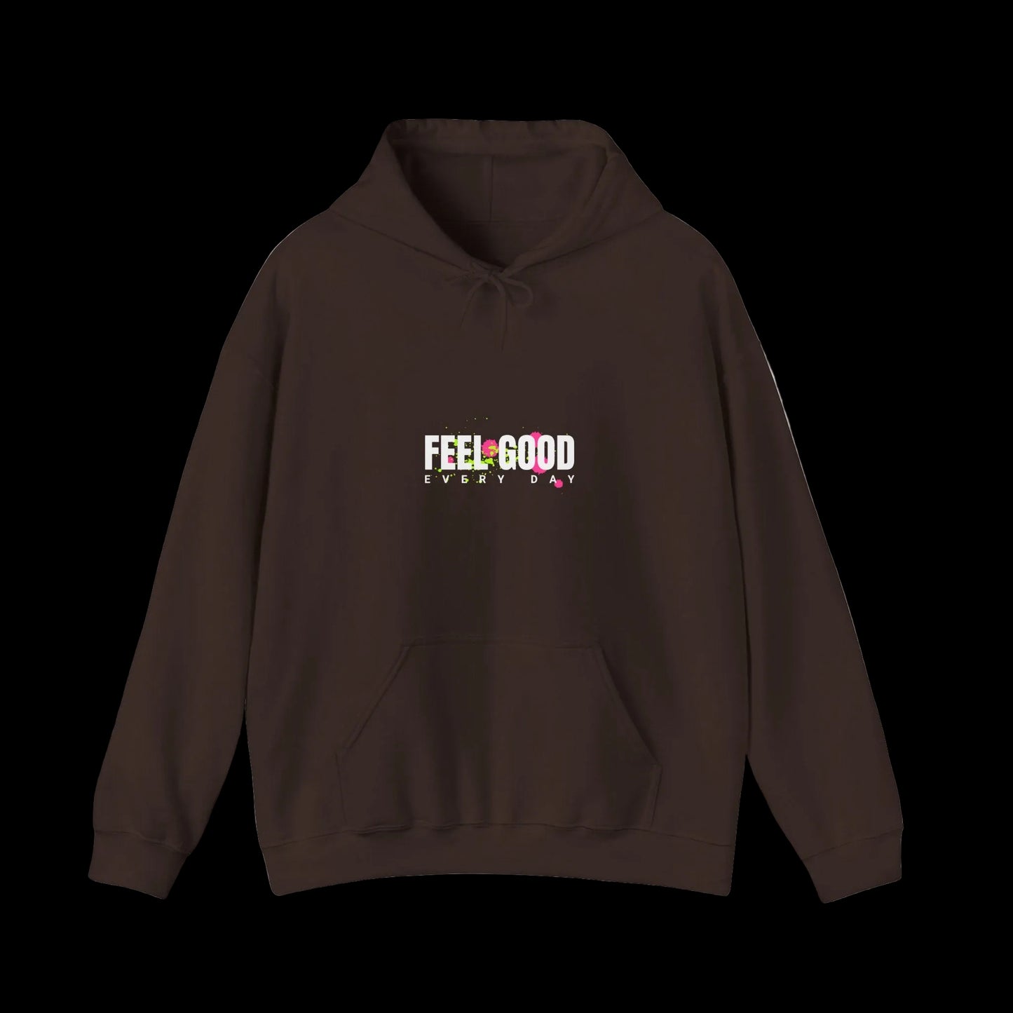 Feel Good Every Day Hoodie — Graffiti Teddy Streetwear | Premium Unisex Hoodie