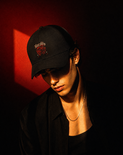 Morality Skull Embroidered Cap