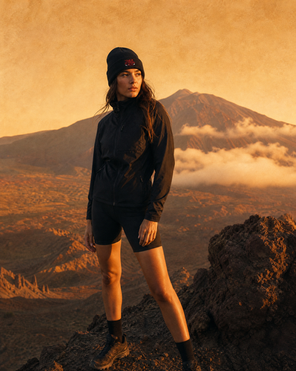 Time Is Running Out Embroidered Beanie
