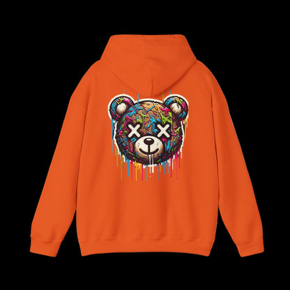 Feel Good Every Day Hoodie — Graffiti Teddy Streetwear | Premium Unisex Hoodie