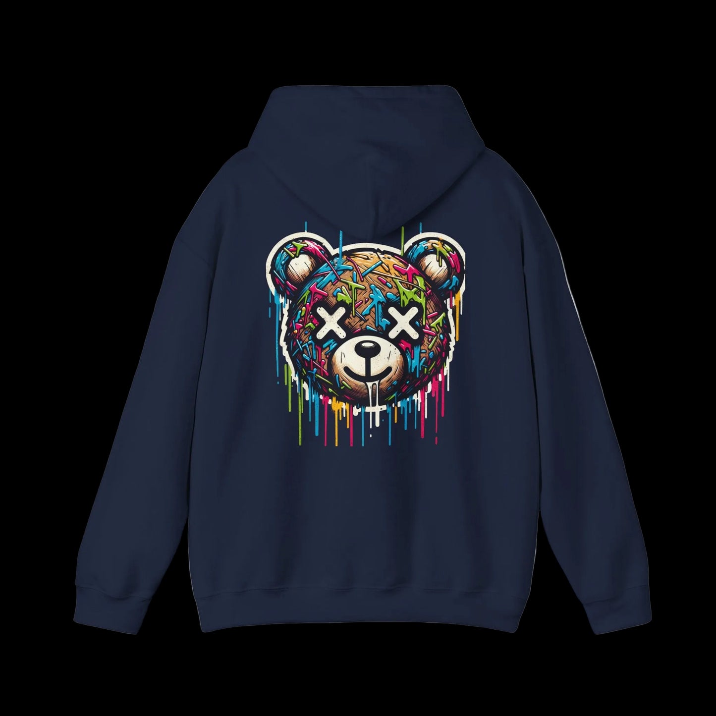 Feel Good Every Day Hoodie — Graffiti Teddy Streetwear | Premium Unisex Hoodie