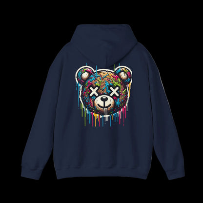 Feel Good Every Day Hoodie — Graffiti Teddy Streetwear | Premium Unisex Hoodie