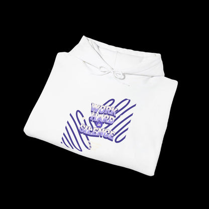 Work Hard In Silence Hoodie — Motivational Hustle Streetwear