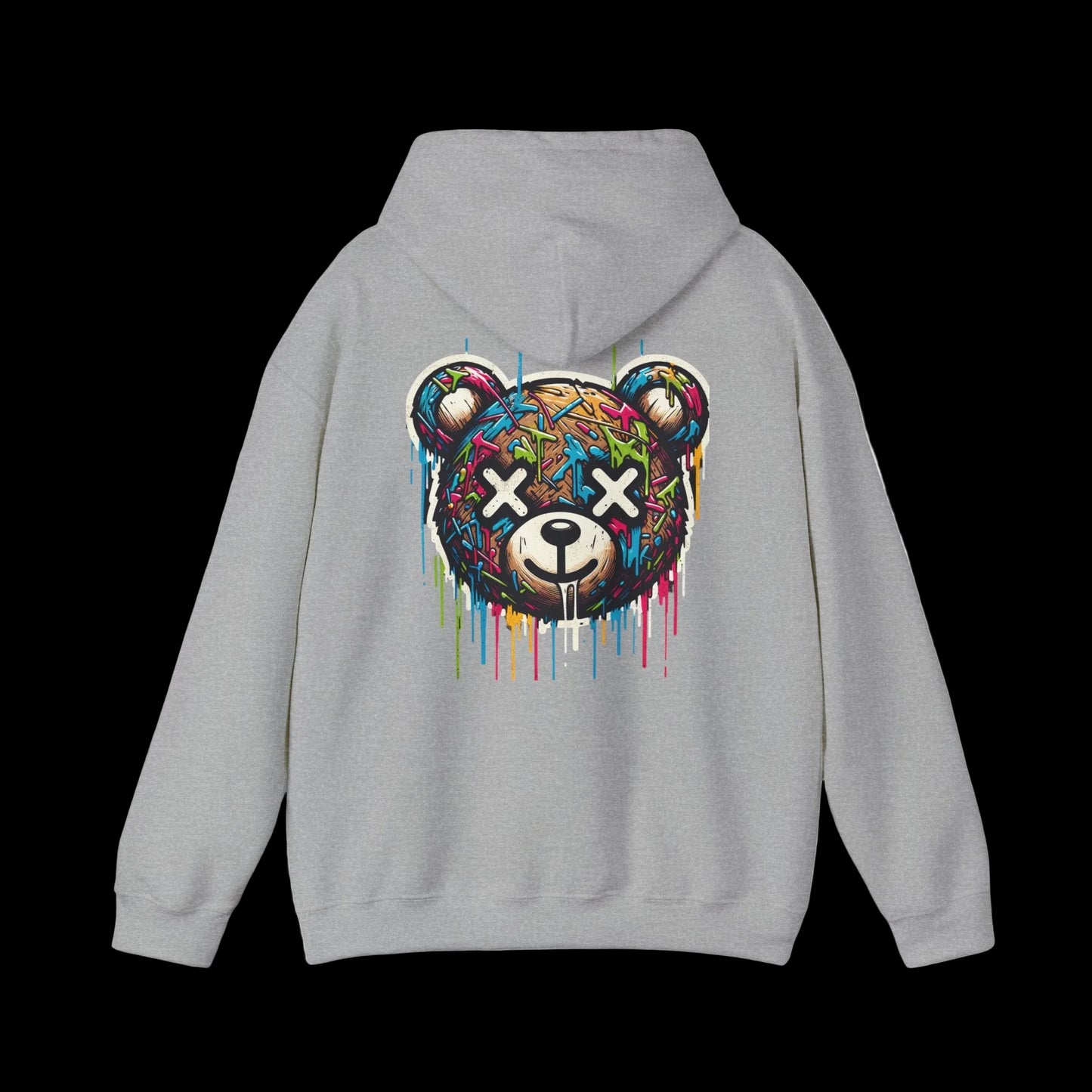 Feel Good Every Day Hoodie — Graffiti Teddy Streetwear | Premium Unisex Hoodie