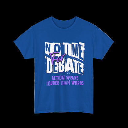 Action Speaks Louder T-Shirt — Designer Motivational Streetwear