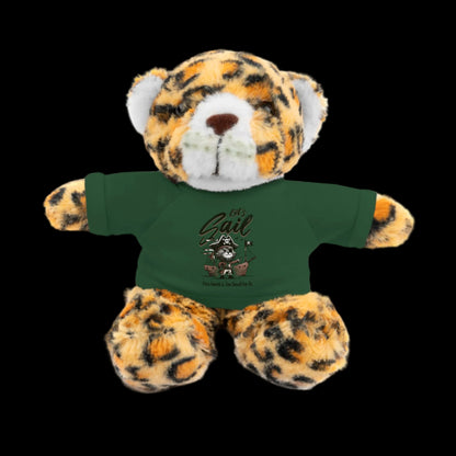 Let's Sail Plushie — 8" Animal with Custom T-Shirt (Choose Your Animal)