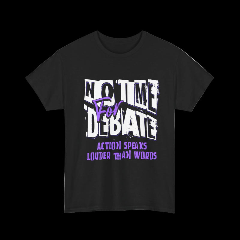 Action Speaks Louder T-Shirt — Designer Motivational Streetwear