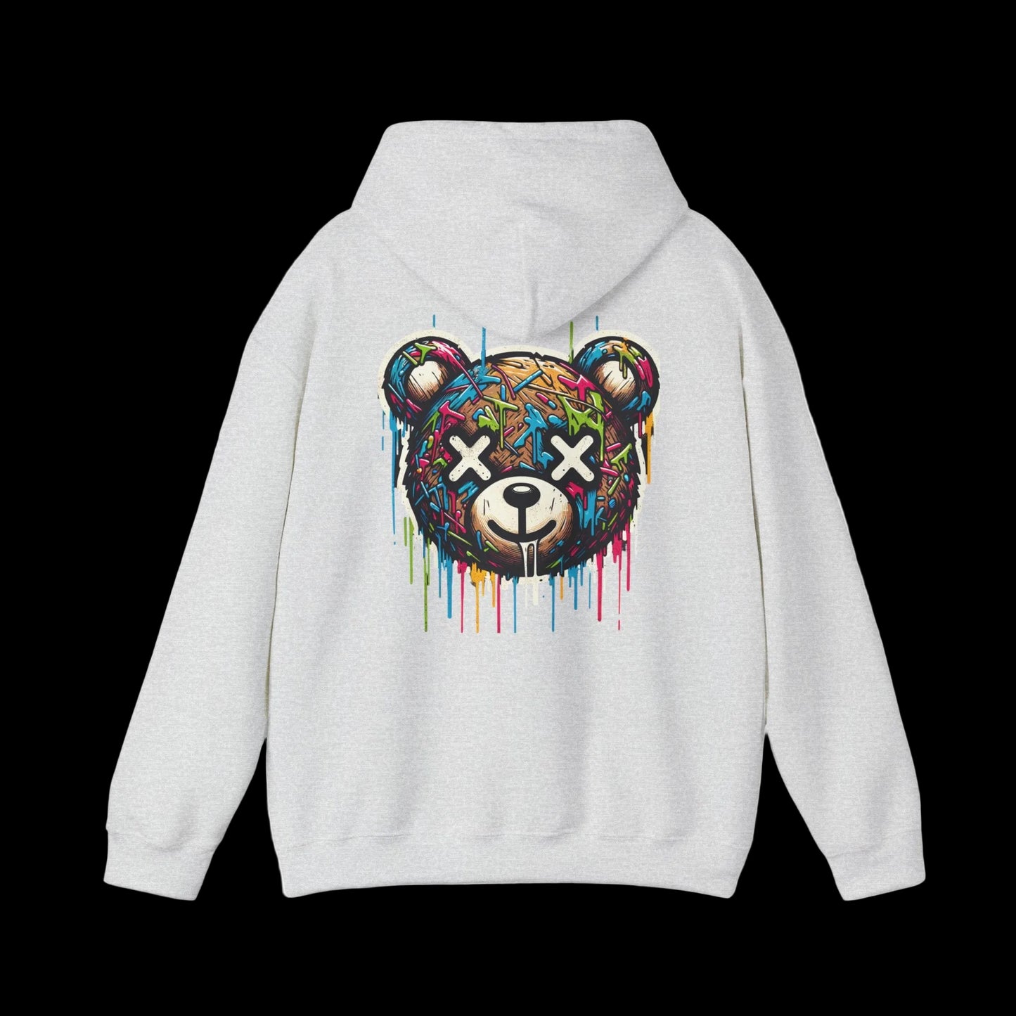 Feel Good Every Day Hoodie — Graffiti Teddy Streetwear | Premium Unisex Hoodie