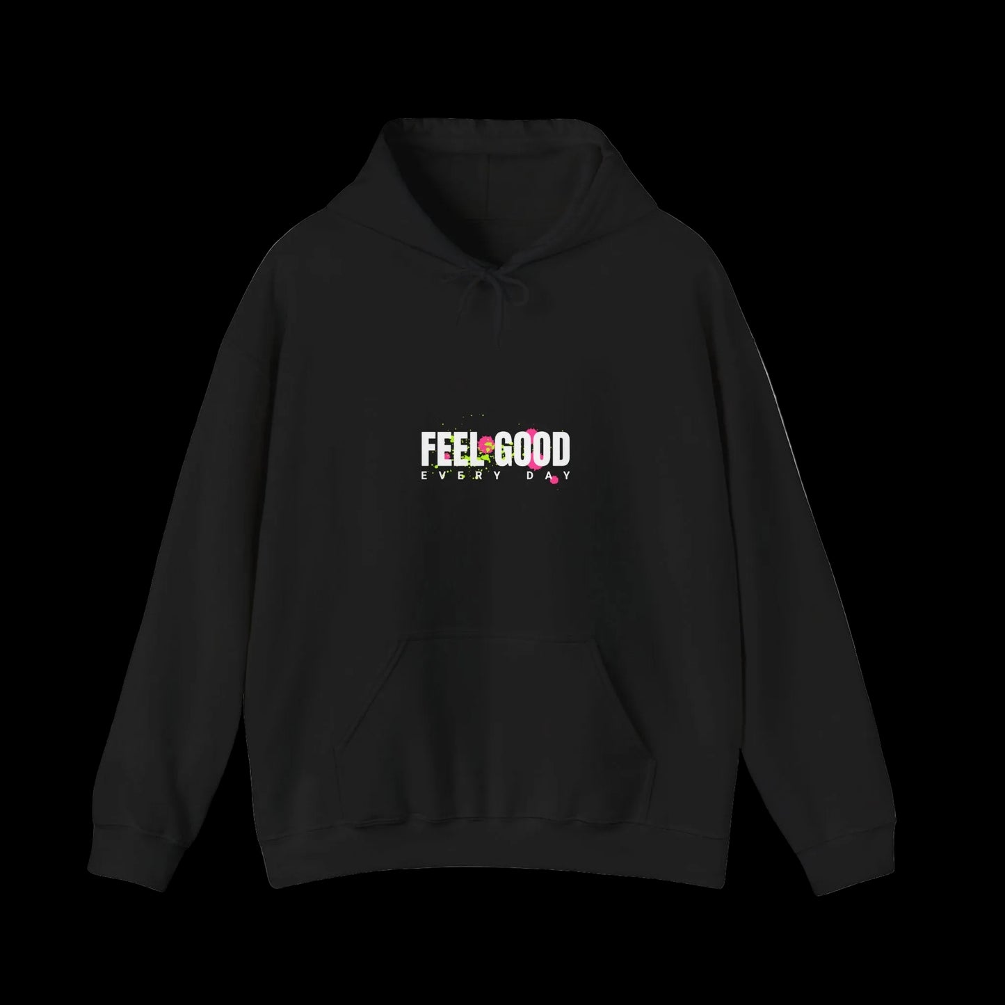 Feel Good Every Day Hoodie — Graffiti Teddy Streetwear | Premium Unisex Hoodie