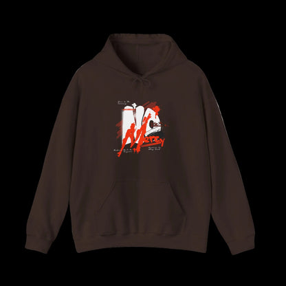 No Mercy Hoodie — Dark Streetwear Front & Back Graphic | Premium Unisex Hoodie