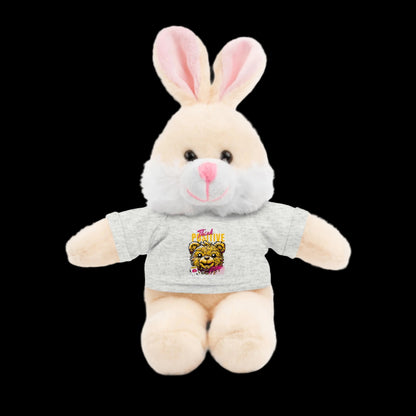 Think Positive Plushie — 8" Animal with Custom T-Shirt (Choose Your Animal)