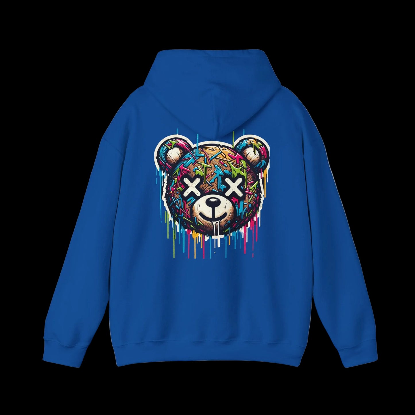 Feel Good Every Day Hoodie — Graffiti Teddy Streetwear | Premium Unisex Hoodie