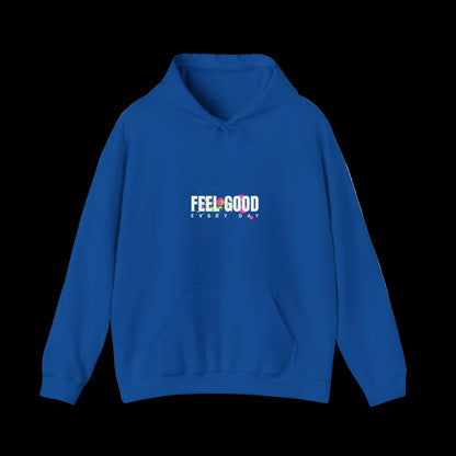 Feel Good Every Day Hoodie — Graffiti Teddy Streetwear | Premium Unisex Hoodie