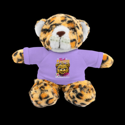 Think Positive Plushie — 8" Animal with Custom T-Shirt (Choose Your Animal)