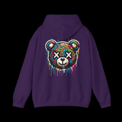 Feel Good Every Day Hoodie — Graffiti Teddy Streetwear | Premium Unisex Hoodie