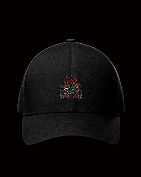 Sacred Heart 360° Embroidered Cap Printify