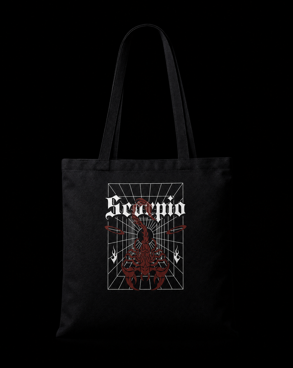 Scorpio Born To Rule Tote Bag