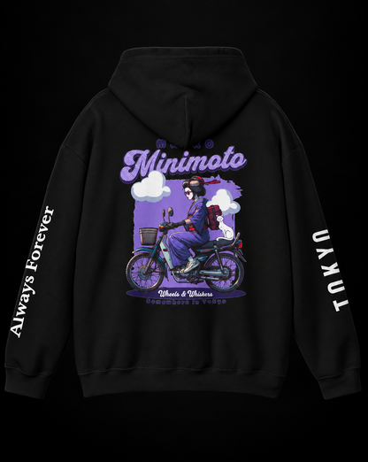 Minimoto Hoodie Printify