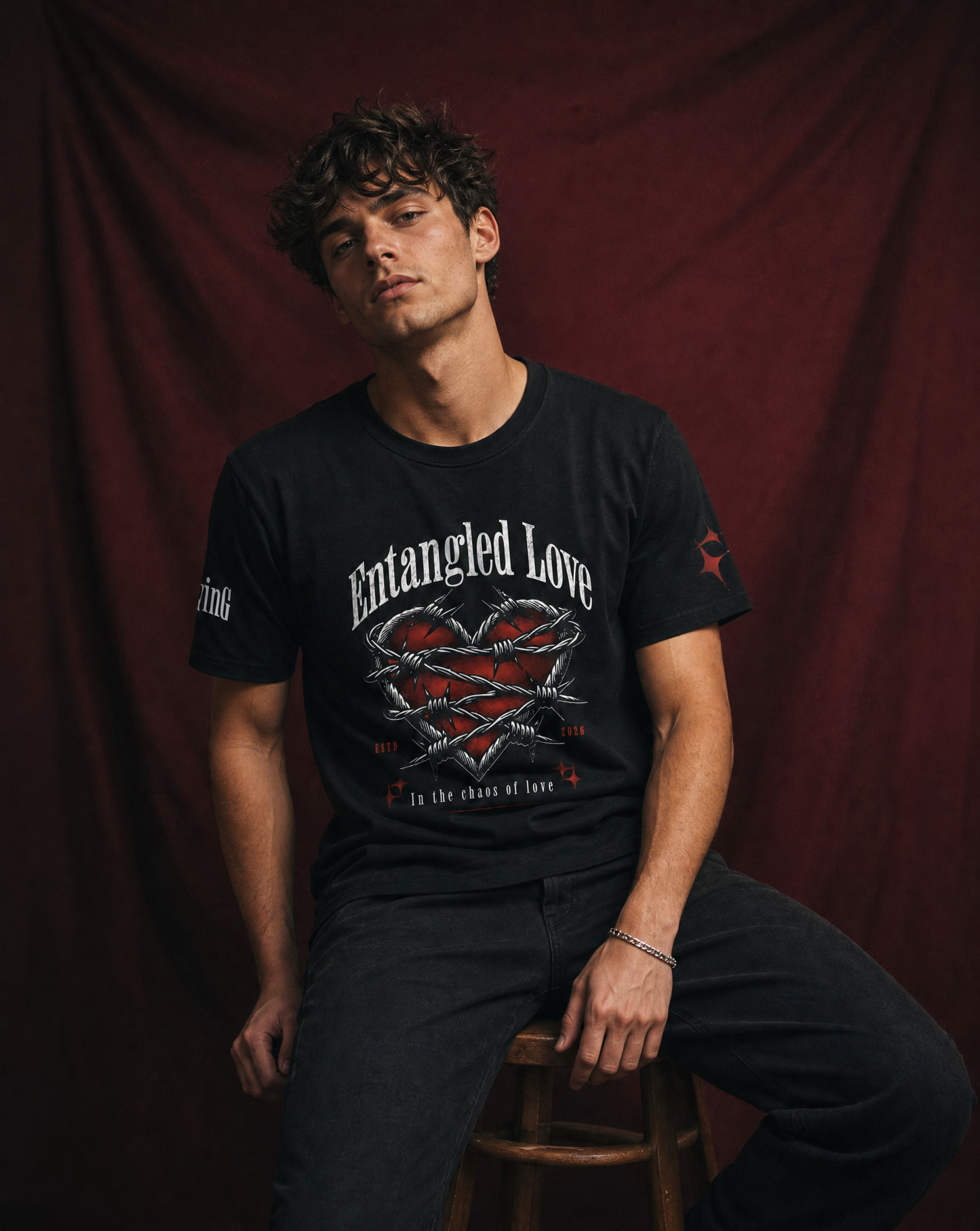 Entangled Love Heart Tee