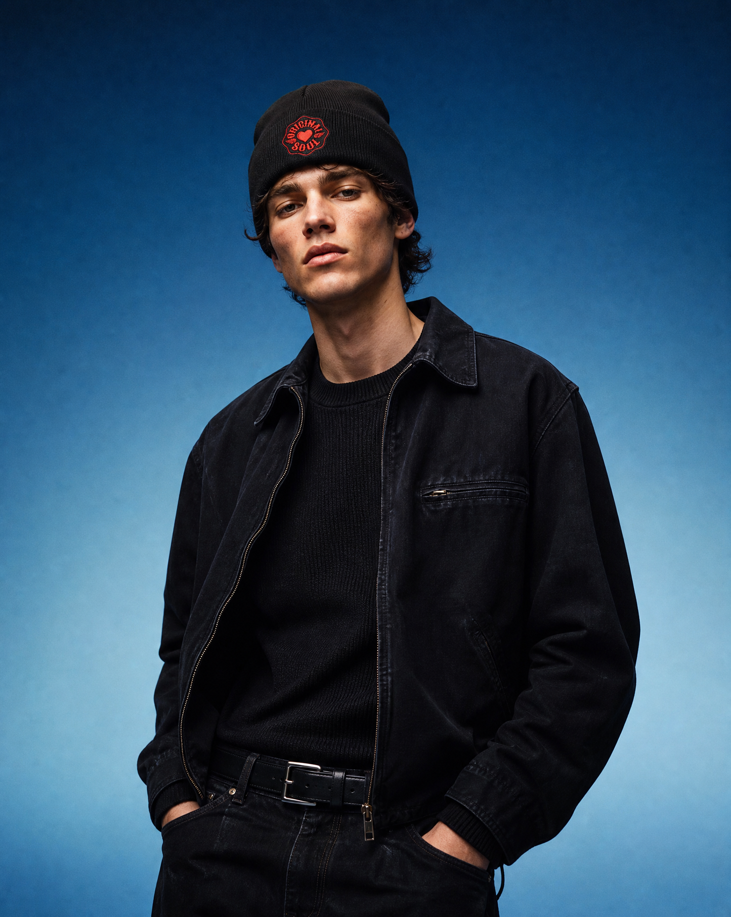 Original Soul Beanie — Classic Cuffed Embroidered Beanie