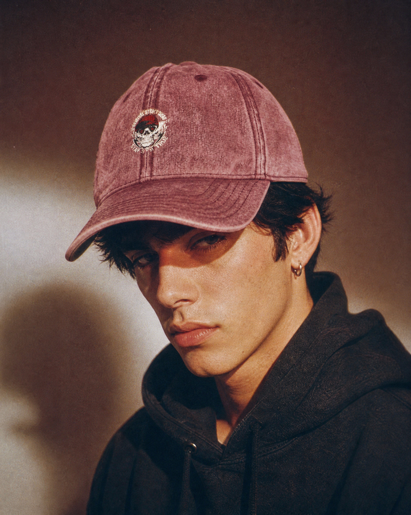 Skull Badge Vintage Cap