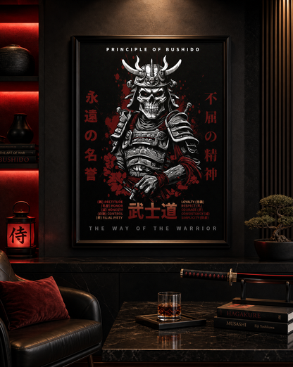 Principle of Bushido Poster