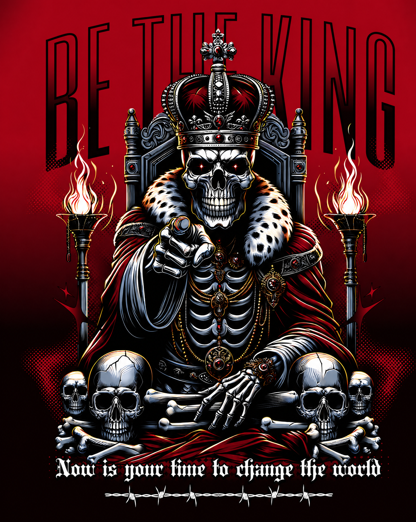 Be The King Poster