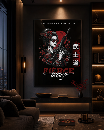 Fierce Beauty Poster