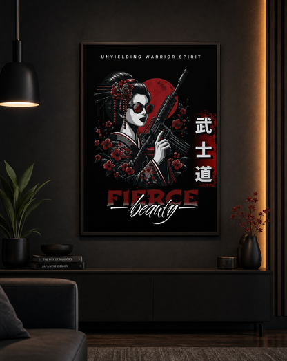 Fierce Beauty Poster